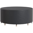 thumbnail image 1 of Outsunny Housse Ronde pour Mobilier de Patio Extérieur pour Protection contre les Intempéries, Noir, 1 of 10