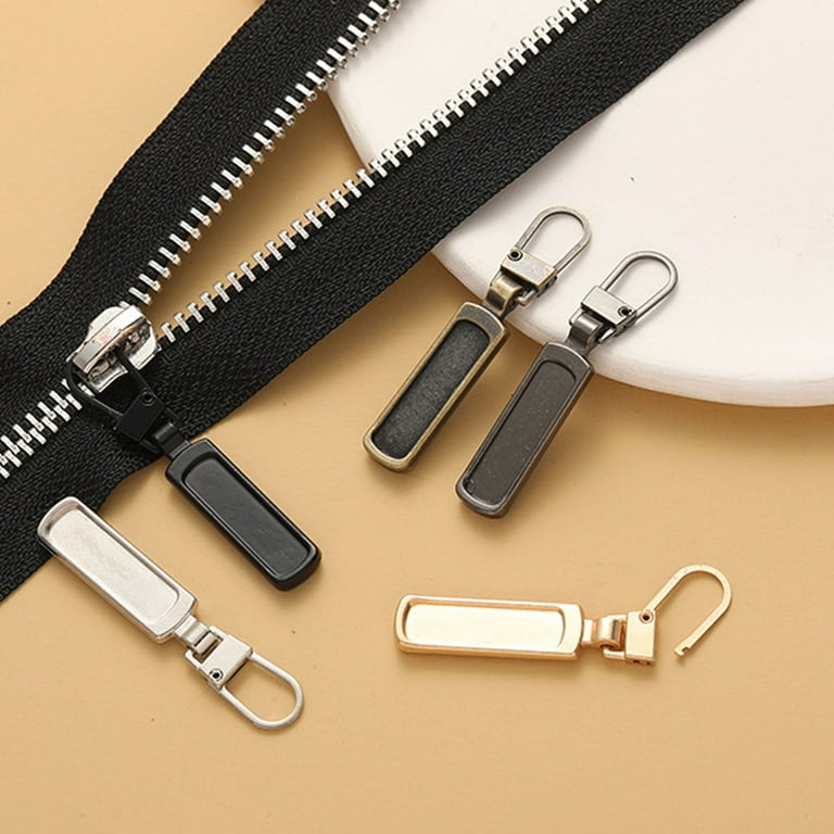 HeroNeo Metal Zipper Fixer Repair Replacement Pullers Detachable Zippers  Sliders for Backpack Suitcase Jacket Bags Coat 