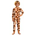 thumbnail image 5 of KPOPLK Halloween Pajamas Kid Girls Clothes Long Sleeve 2Pcs Tee/Pants Pjs Set Toddler Holiday Sleepwear Outfits,Size 6-7 Years, 5 of 9