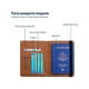 thumbnail image 4 of Porta Pasaporte Bluelander CBHH-0141 con Protección RFID Cafe claro, 4 of 4