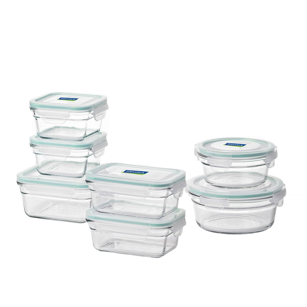 Glasslock Oven and Microwave Safe Glass Food Storage Containers 14