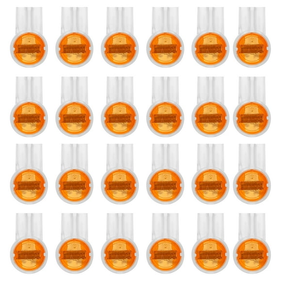 CIMAXIC 200 Pcs Connecteurs UY Bornes Câble Anti-Humidité Cordon Téléphonique Bornes, 0.59"X0.39"X0.31 Pouces