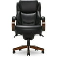 thumbnail image 3 of La-Z-Boy Delano Big & Tall Executive Office Chair Black Bonded Leather, 3 of 9