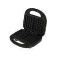 Mainstays Black 2 in 1 Waffle and Sandwich Maker, Nonstick, Removable