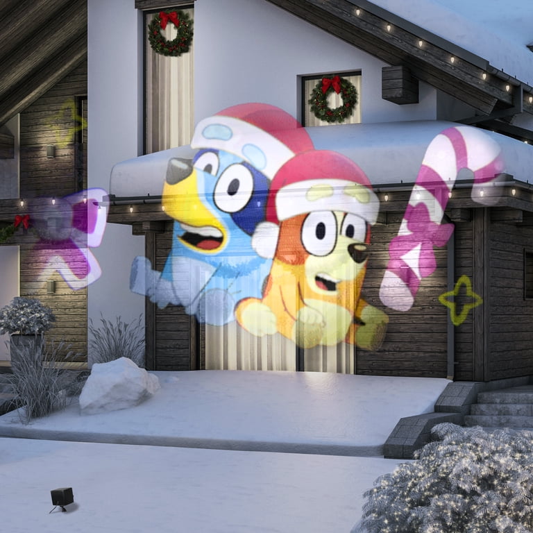 Christmas White Lightshow Projection Lighting Swirling Storm w