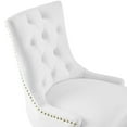 thumbnail image 6 of Modway Regent Tufted Performance Velvet Office Chair in Gold White, 6 of 7