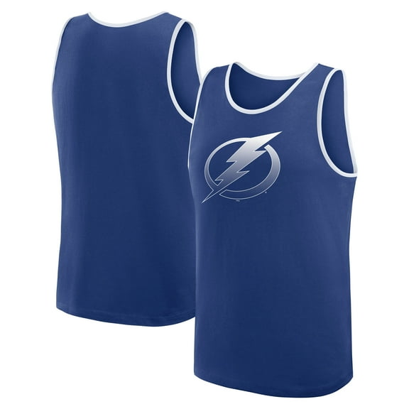 Men's Logo Athletic Blue Tampa Bay Lightning Unmatched Success Tank Top