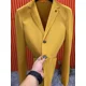 thumbnail image 2 of Chaquetas de vestir de fiesta, traje de hombre, abrigo de negocios, blazer masculino amarillo, moda de verano vintage 2024, ropa masculina clásica elegante y de moda, 2 of 5