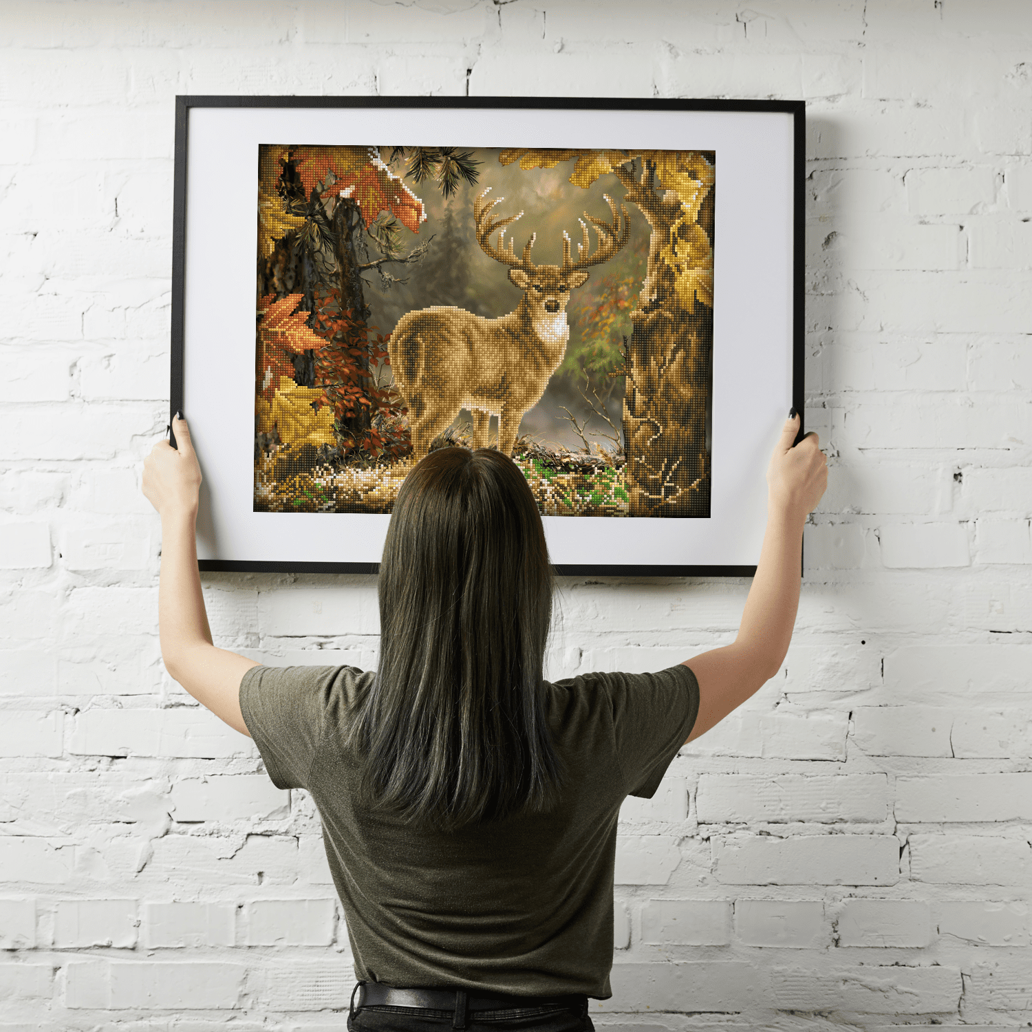 Diamond Dotz Prince of the Forest Diamond Painting Kits for Adults - Diamond Art Kits a Relaxing Creative Craft Kit with Dotz Gems 16x20