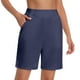 thumbnail image 2 of WILLBEST Pantalones Capri Casuales para Mujer, de Verano, Elásticos, Hasta La Rodilla, para Entrenamiento, Yoga, Informales, con Cintura Elástica, con Bolsillos, 101 Extra Grande, 2 of 5