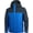 Blue, variant on Men's Waterproof Rain Jacket Hooded Lightweight Hiking Shell with 4 Pockets