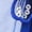 Blue, variant on Lingerie for Women Embroidered Hollow Butterfly Low Waist Underpants Open Cut Pearl Massage Thong Underwear Babydoll Breathable Panties