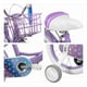 thumbnail image 2 of Bicicleta Infantil Little monkey Morada Rodada 16 Con Canasta, 2 of 4