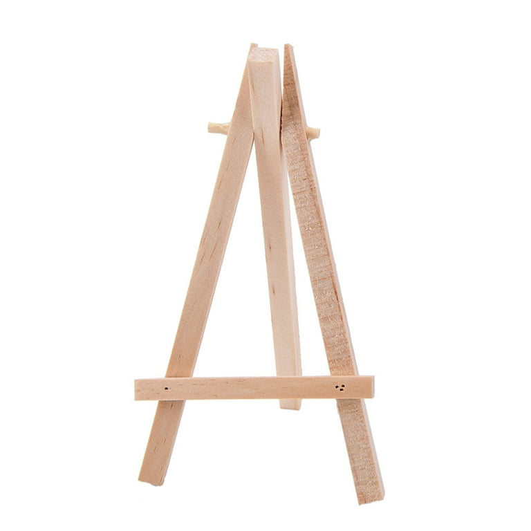 Mini Desktop Tripod Small Easel Stand 8.2 x 11 Inches Art Display Stand  Adjustable Foldable for Displaying Art Painting 