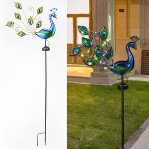 Giyblacko Clearance Solar Garden Lights Solar Light Yard Decorations Outdoor Solar Garden Lights Lights For Patio Backyard Metal Garden Decor