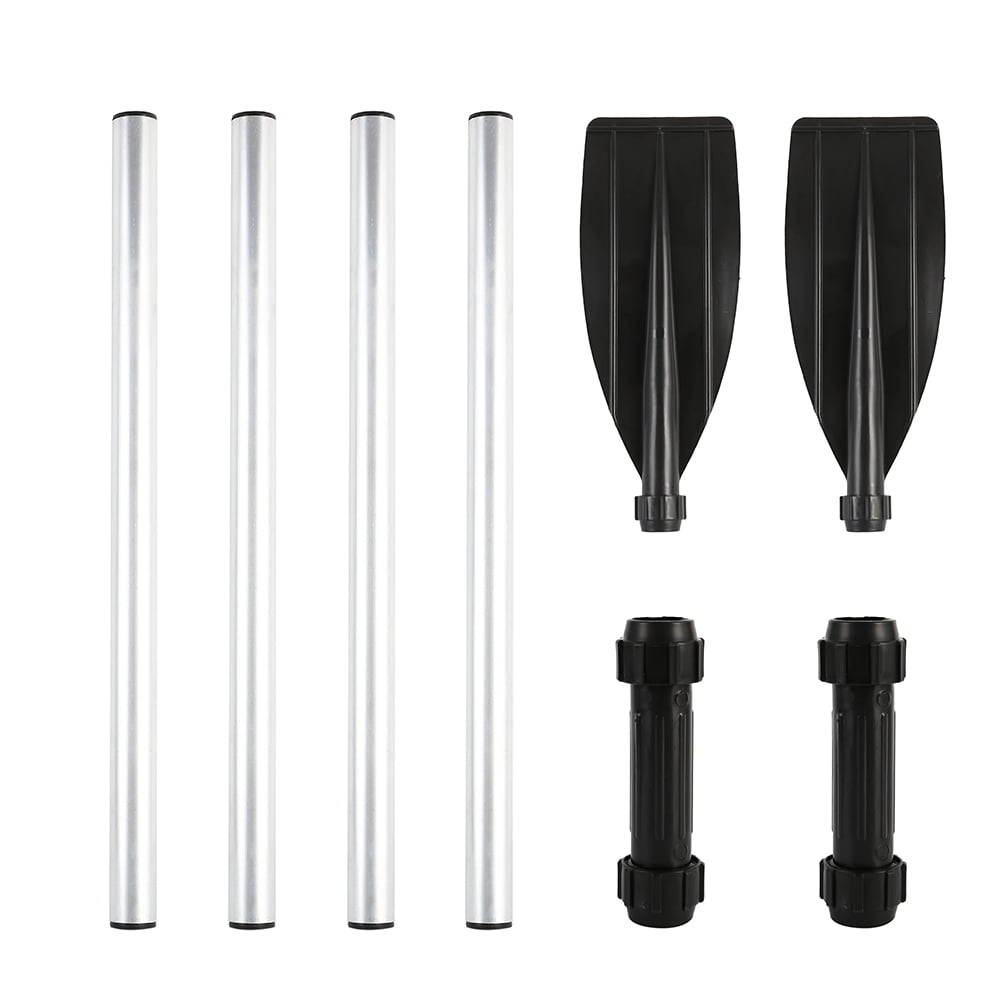 Vensio 80-Inch Detachable Kayak Paddle Aluminum Alloy Shaft Boating Oar Double-Headed Floating Paddle for Canoe Rafting
