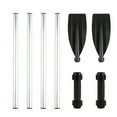 thumbnail image 3 of Vensio -Alloy Shaft 80-Inch Detachable Kayak Paddle, Lightweight Floating Oars for Canoeing and Rafting, 3 of 10