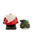 thumbnail image 2 of Mr. Christmas 10.75" Nostalgic Ceramic Lit Gnome Cookie Jar, 2 of 5