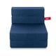 thumbnail image 3 of Sofá cama plegable Atlas del descanso individual color Azul Marino estilo Puff, 3 of 6