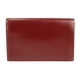 thumbnail image 3 of Pre-Owned HERMES Hermes Liddy Shoulder Bag Box Calf Rouge Ash Bordeaux Gold Hardware 2WAY Clutch 〇G Engraved Vintage (Good), 3 of 10