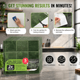 Shapes For Square Green Square Shape Peel and Stick 3D Tiles 12.01 x 12.01 Inch for ...