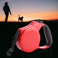 thumbnail image 4 of ZOUSSIQI Automatic Retractable Pet Dog Leash Training Collar Rope Lead Strap (Red M) CW2519#180, 4 of 10