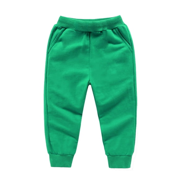 VERUGU Toddler Pants Baby Boys Girls Candy Color Solid Color Leggings Casual Kids Sports Pants