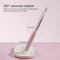 thumbnail image 3 of LINLIN Makeup Mirror with Lights and Magnification, 3 Colors Light Dressing Table Mirror USB Rechargeable, Stepless Adjusted LED Light Countertop Vanity Mirrors, 3 of 9