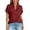 Red, variant on Womens Tops T-Shirts Loose Fit Short Sleeve V Neck Tees Women's Clothing