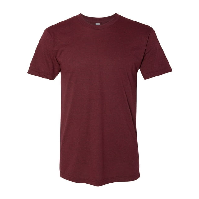 American Apparel T-Shirt 50/50, 2TG, Canneberge Chiné