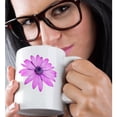 thumbnail image 2 of 3dRose, African Daisy- birthday, daisy, south african daisy, cape daisy, april birth flower, 11oz Mug, 2 of 7