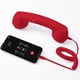 thumbnail image 1 of Cateissary Teléfono retro de comunicación con transmisión de señal estable y receptor tipo C. Teléfono y Comunicación rojo, 1 of 6