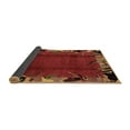 thumbnail image 2 of Ahgly Company Indoor Rectangle Abstract Brown Modern Area Rugs, 7' x 10', 2 of 4