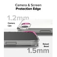 thumbnail image 4 of Funda para teléfono Ringke Fusion compatible con iPhone 16e, transparente, 4 of 8