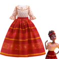 thumbnail image 1 of Frozen Girls Dress Elsa Anna Disney Princess Cosplay Encanto Mirabel Isabela Dolores Vampire Kids Halloween Party Prom Costume3T (Tag 110) Gao Jinjia LED, 1 of 2