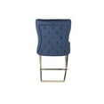thumbnail image 4 of Canadian Furniture Manchester Luxury Dining Chair Blue (Set of 2, 4 of 4
