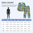 thumbnail image 6 of Kll Construction Machinery Sleepwear Mens Flannel Pajamas,Long Cotton Pj Set, 6 of 9