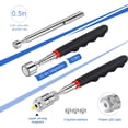 thumbnail image 2 of Telescopic Magnet Stick, Extendable Up To 31 Inches, 3 Pieces Set, Strong Magnet For Retrieval, Comfortable Grip, Adjustable Length, Durable Stainless Steel, Perfect For, 2 of 7