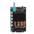 thumbnail image 4 of Placa amplificadora de receptor de sonido estéreo, 2x100W, ZK 1002, placa amplificadora de sonido para altavoces pasivos domésticos YUNYI BRAND Deportes, 4 of 8