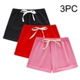 thumbnail image 2 of JYnXIANTI 3 Pack Baby Boy Girl Shorts Cotton Drawstring Elastic Waist Shorts Infant Casual Soft Shorts Kids Thin Summer Clothes, 2 of 7