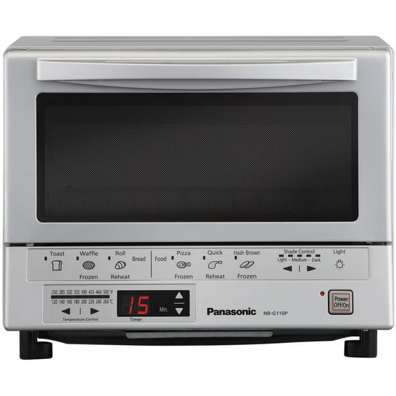 Panasonic FlashXpress Toaster Oven in Silver, NB-G110P