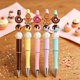 thumbnail image 4 of 10 Piece Donut And Gingerbread Man Dessert Kawaii Theme DIY Beaded Pen Wooden Bead Set Imaginative Stationery 10ML, 4 of 6