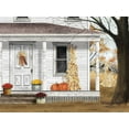 thumbnail image 2 of Jacobs, Billy 24x19 White Modern Wood Framed Museum Art Print Titled - Autumn Greetings, 2 of 4