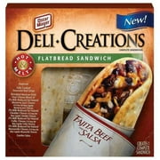 Oscar Mayer: Fajita Beef & Salsa Deli Creations Flatbread Sandwich, 5.15 oz