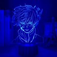 thumbnail image 2 of Anime My Hero Academia 3D LED luz nocturna para decoración de dormitorio regalo de cumpleaños My Hero Academia lámpara 3D brillar Electrónica, 2 of 5