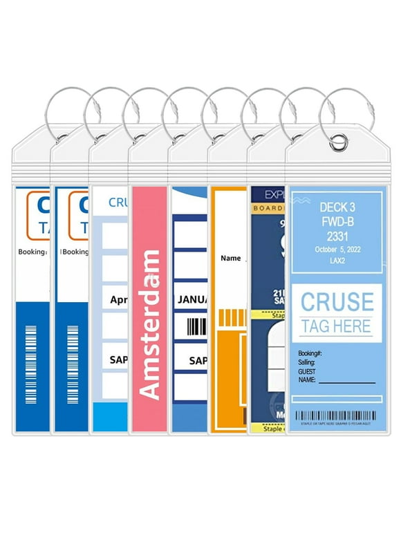 Cruise Luggage Tag Holders