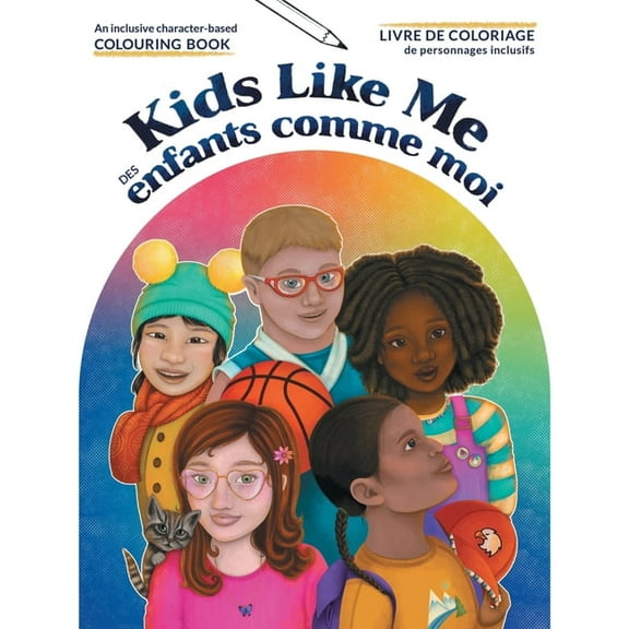 Kids Like Me: An Inclusive Character-Based Colouring Book, (Paperback)