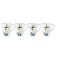thumbnail image 4 of Butterfly Meadow Hydrangea 4-Piece Mug Set, 4 of 8