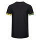 thumbnail image 4 of Hombres Casual Impreso Patchwork Stand Collar Manga corta Botón Pullover Camisa Tops Pompotops oipoqjl46478, 4 of 9