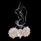 thumbnail image 3 of nupcial elegante muñeca flor honor hermanas Beige tela cristal cinta encaje mano flores Yuyangstore Flor de la muñeca, 3 of 8